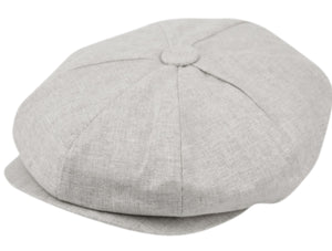 Linen Newsboy caps