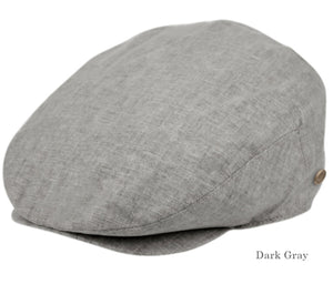 Linen flat ivy caps iv1509