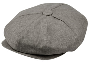 Linen Newsboy caps