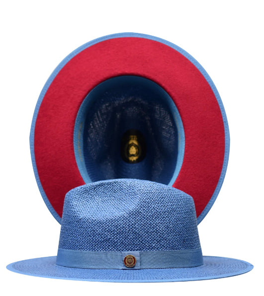 KINGDOM COLOR BOTTOM FEDORA HAT