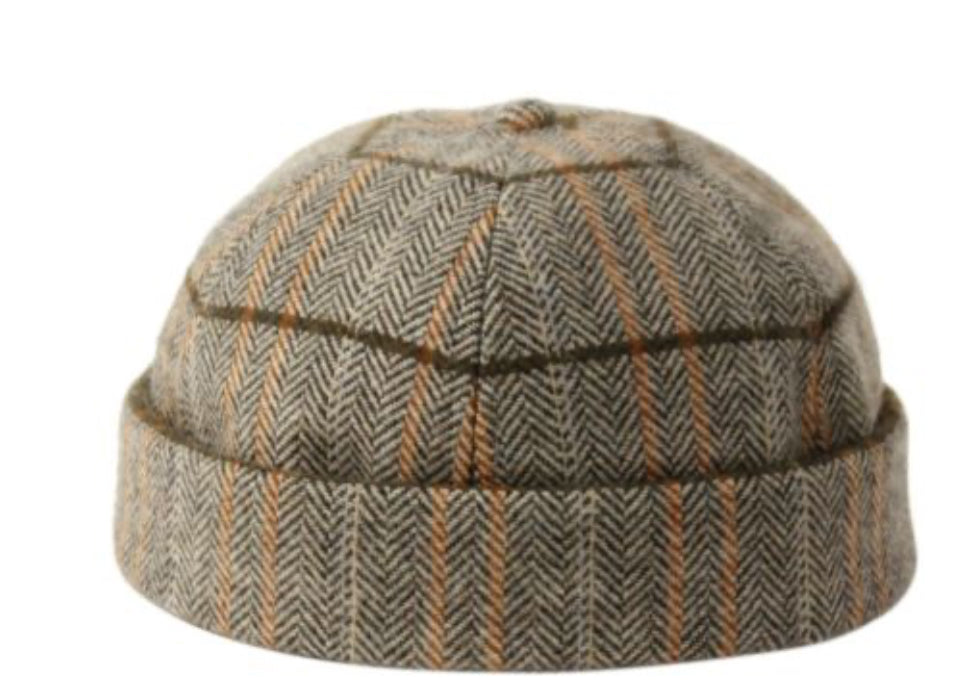 Rolled Cuff Wool Blend Retro Beanie BN4075