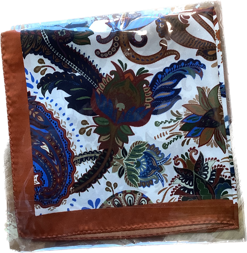 Brevard Jacquard Handkerchief
