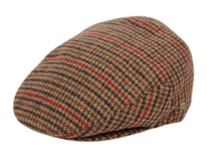 BROWN AND RED IVY CAP